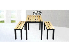 胜芳钢木家具 定做餐桌餐椅
