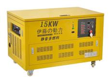 YT15RGF上海15KW三相汽油发电机价格
