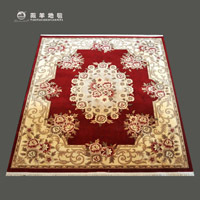 天津丝绒地毯生产厂家供应手工丝绒地毯