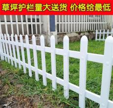 浙江温州PVC草坪护栏厂家 杭州pvc塑钢护栏