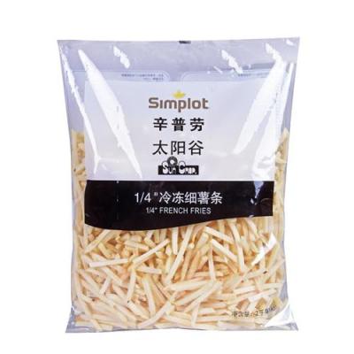 辛普劳 太阳谷四分之一冷冻薯条 2kg/袋
