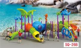 青岛双桥教育儿童玩具组合滑梯大型游艺设施