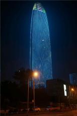 济南泉城第一高楼绿地中心户外LED广告屏招