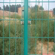 浸塑电焊网隔离栅 双边丝护栏网 园林围栏