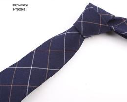 休闲领带 素色领带 格子领带 全棉领带定制