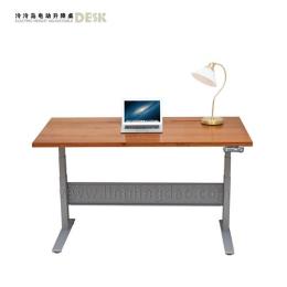 泠泠岛最新推出时尚实木老板桌电动升降桌