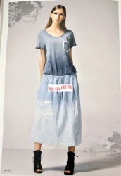 广州欣依服饰现货供应棉麻休闲品牌折扣女装