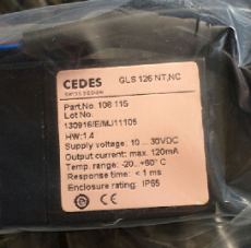 奥的斯传感器CEDES GLS126NT.NC.NO