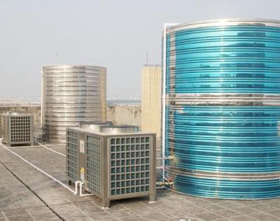 四川双流酒店旅馆专用空气源热泵热水器机组