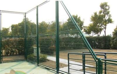 天津篮球场围网 低碳钢框架围网施工