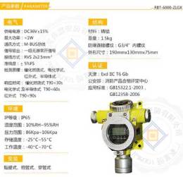 氨气气体泄漏报警器RBK-6000-ZL60