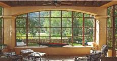 伊米兰格70系列铝木门窗 欧式复合门窗