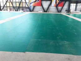 深圳羽毛球PVC胶地板 防滑PVC胶地板